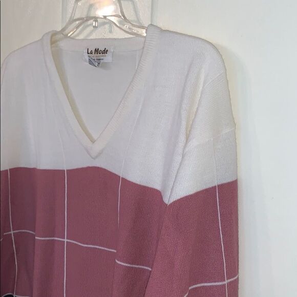 Vtg 80s/90s La Mode thin cashmerlon sweater - Picture 2 of 8